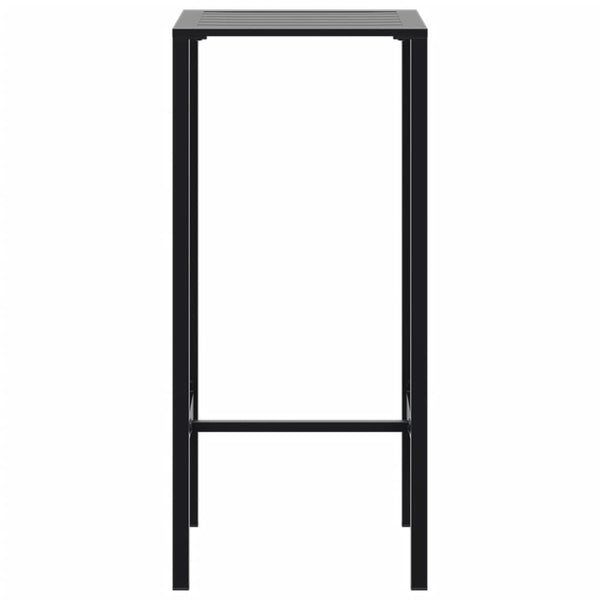 Schwarzer Bartisch 50x50x110 cm