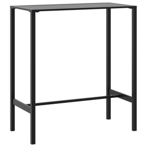 Schwarzer Bartisch 100x50x110 cm