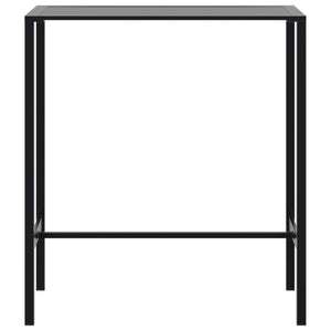 Schwarzer Bartisch 100x50x110 cm