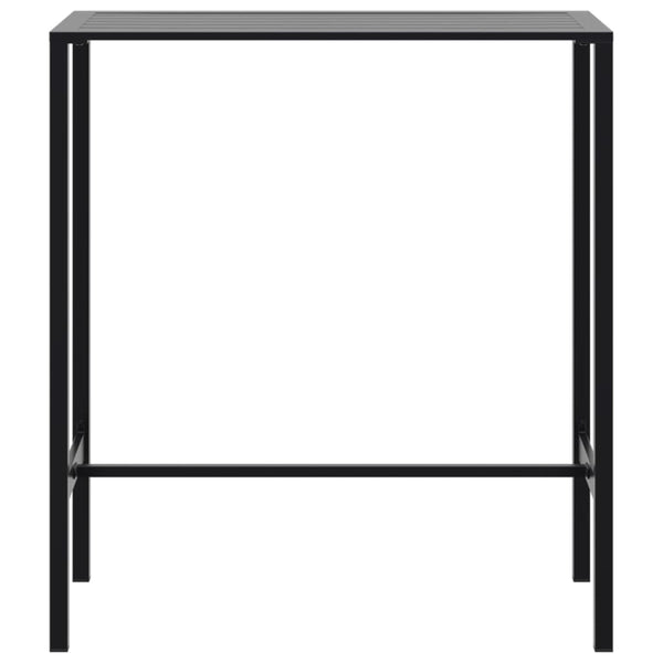 Schwarzer Bartisch 100x50x110 cm