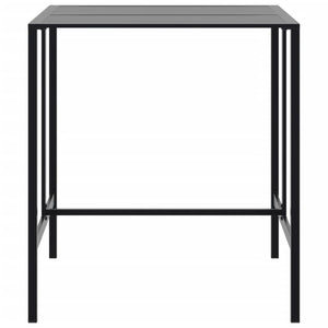 Schwarzer Bartisch 100x100x110 cm