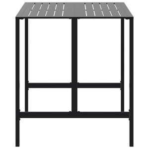 Schwarzer Bartisch 100x100x110 cm