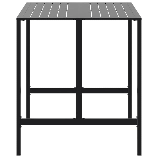 Schwarzer Bartisch 100x100x110 cm