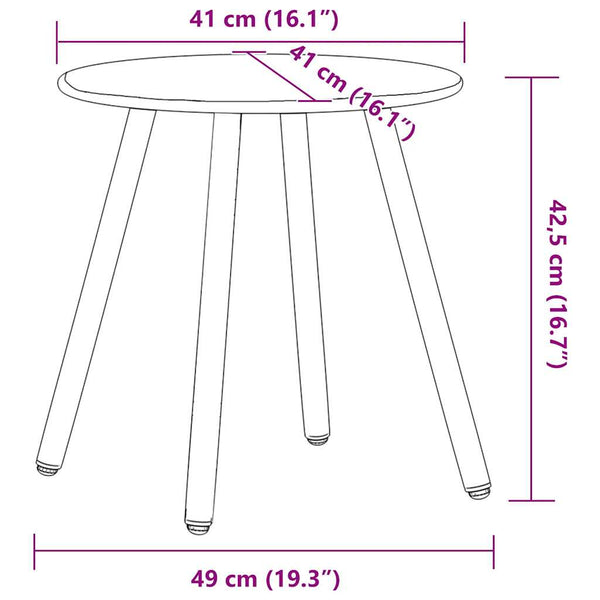 3-teiliges Gartenstuhl-Set Poly Rattan Schwarz/Weiß