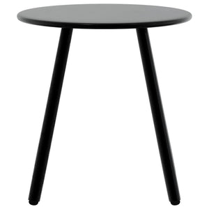 vidaXL Ensemble de 3 chaises de jardin en résine tressée Noir et gris clair