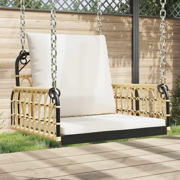 Hängesessel mit Kissen für Garten & Terrasse