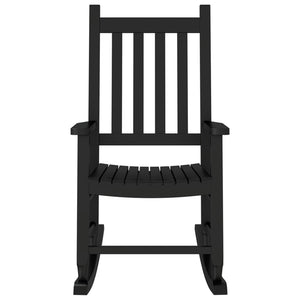 Schaukelstuhl Kinder 2er Set Schwarz