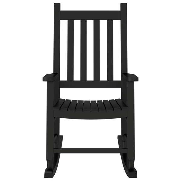 Schaukelstuhl Kinder 2er Set Schwarz