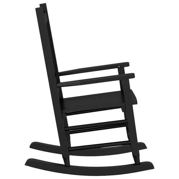 Schaukelstuhl Kinder 2er Set Schwarz
