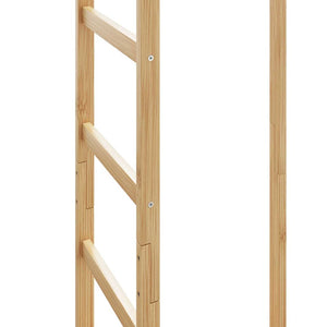 Bambus Kleiderständer mit Haken