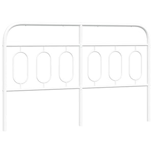 Weißes Metall Kopfteil 150 cm