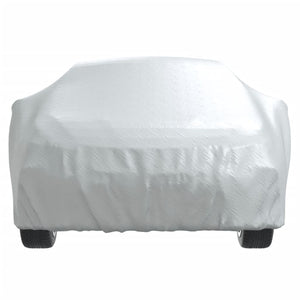 Autoabdeckung Limousine Silber M