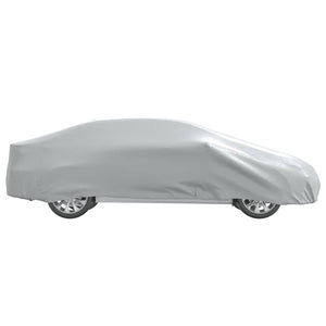 Autoabdeckung Limousine Silber M