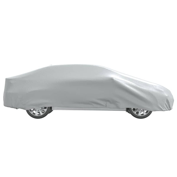 Autoabdeckung Limousine Silber M