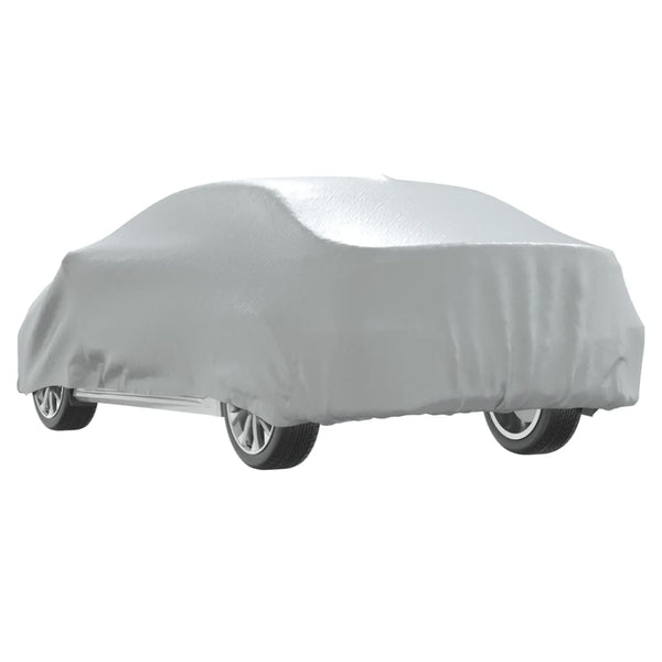 Autoabdeckung Limousine Silber M