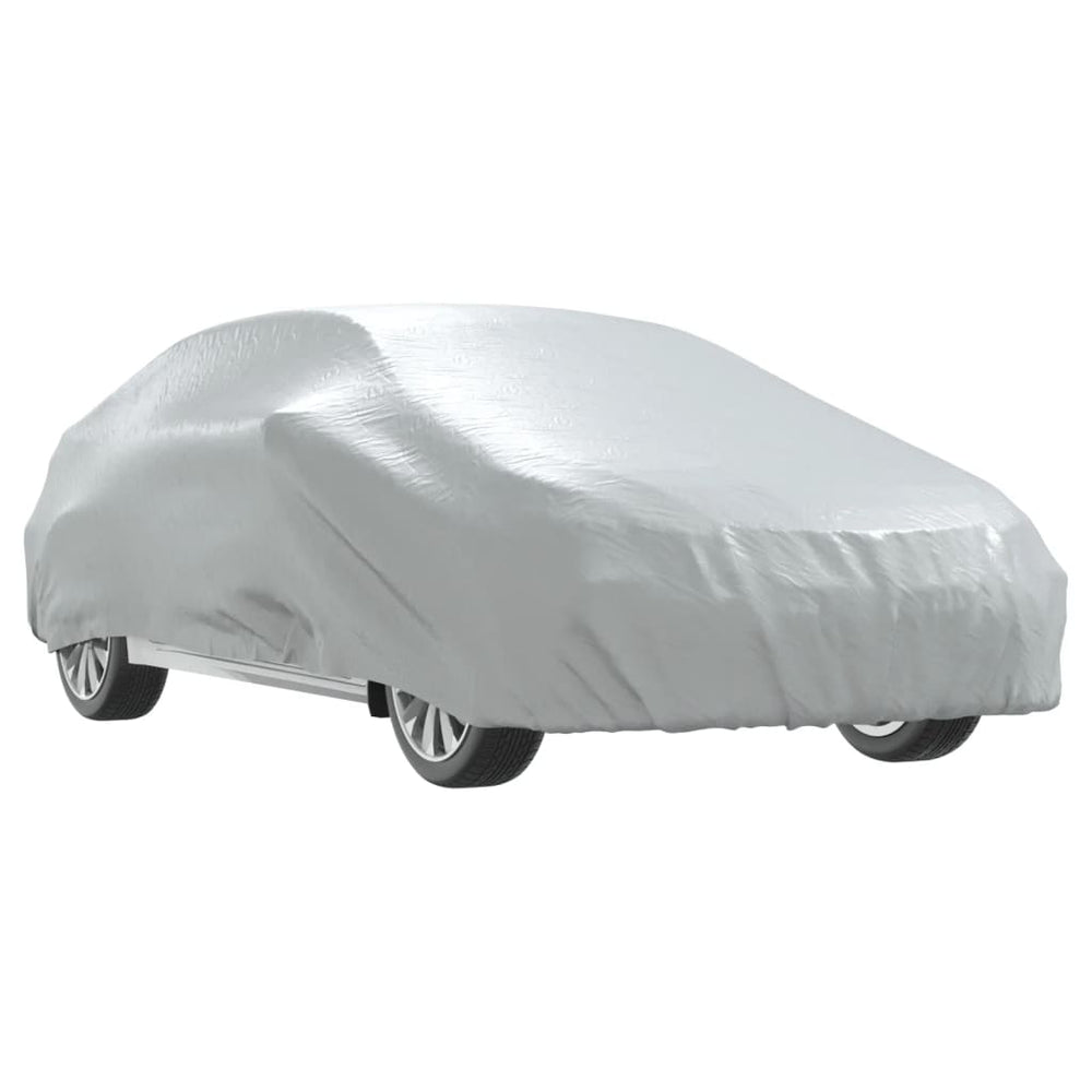 Autoabdeckung Limousine Silber L