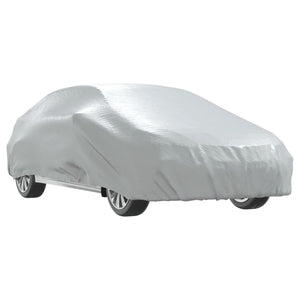 Autoabdeckung Limousine Silber L