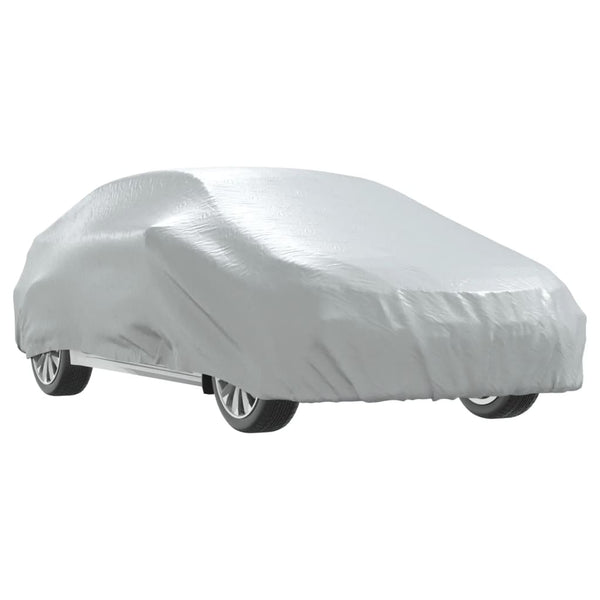 Autoabdeckung Limousine Silber L