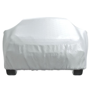 Autoabdeckung Limousine Silber L