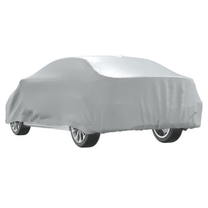 Autoabdeckung Limousine Silber L