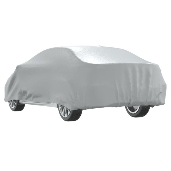 Autoabdeckung Limousine Silber L