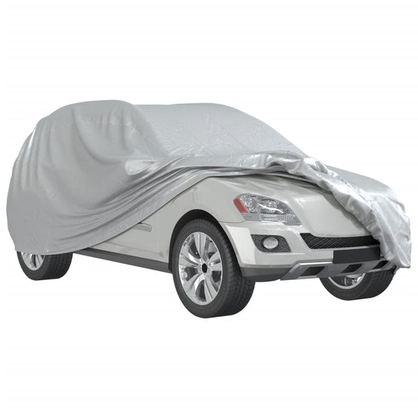 SUV Autoabdeckung Silber L