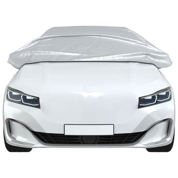 Auto Halbgarage Silber XL