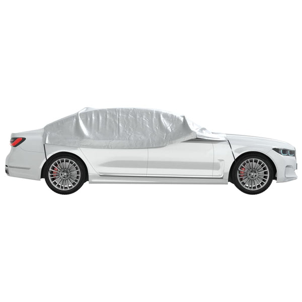 Auto Halbgarage Silber XL
