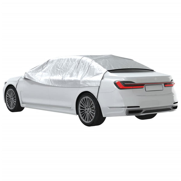 Auto Halbgarage Silber XL