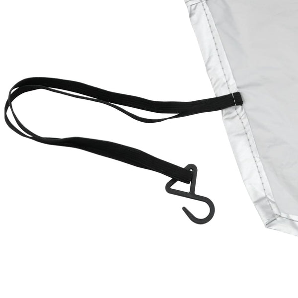 Auto Halbgarage Silber XL