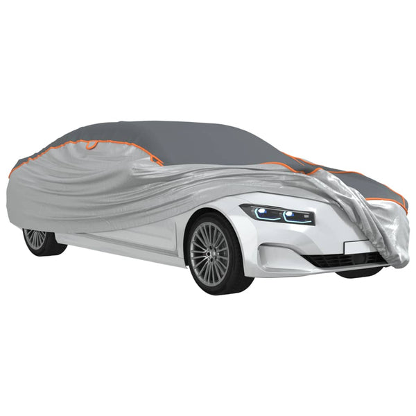 Autoabdeckung Limousine Hagelschutz L Grau-Silbern
