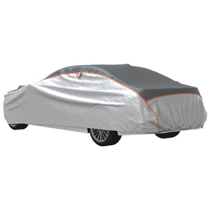 Autoabdeckung Limousine Hagelschutz XL Grau/Silber