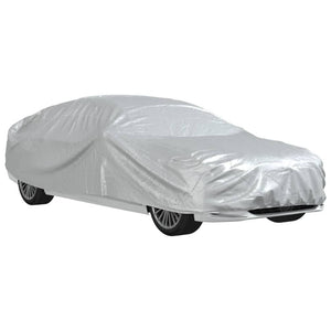 Autoabdeckung Limousine Silber M