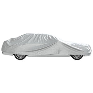 Autoabdeckung Limousine Silber M