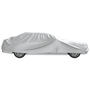 Autoabdeckung Limousine Silber L