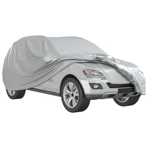 SUV Autoabdeckung Silber M