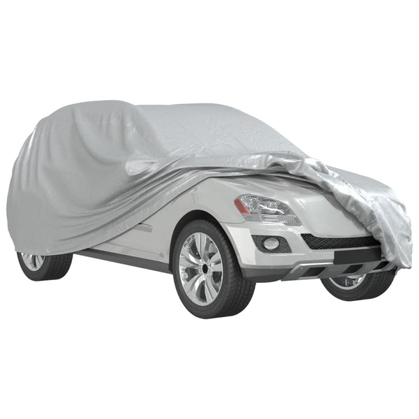 SUV Autoabdeckung Silber M