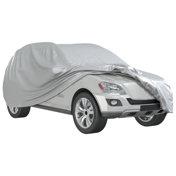 SUV Autoabdeckung Silber L