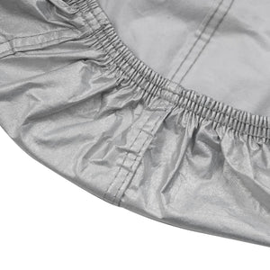 Auto Halbgarage Silber L PEVA