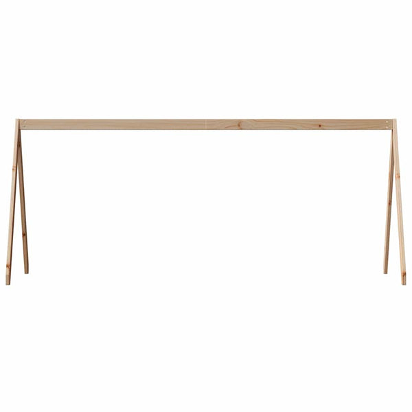 Kinderbett Dach 199x80,5x88 cm Kiefer Massivholz