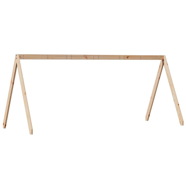 Kinderbett Dach 199x80,5x88 cm Kiefer Massivholz