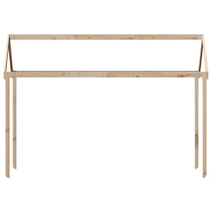 Kinderbett Dach 207x95,5 cm Kiefer Massivholz