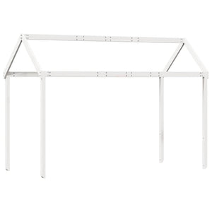 vidaXL Toit de lit enfant Blanc 207x95,5x159 cm Bois de pin massif