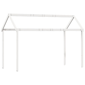 vidaXL Toit de lit enfant Blanc 207x95,5x159 cm Bois de pin massif