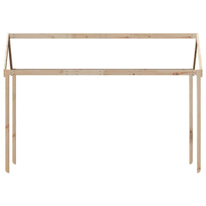 Kinderbett Dach 207x80,5x151,5 cm Kiefer Massivholz