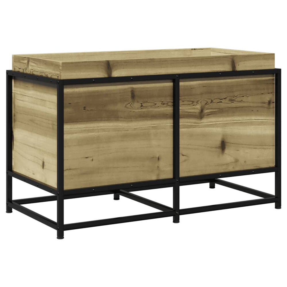Pflanzkübel Kiefer Holz 80x40x50cm