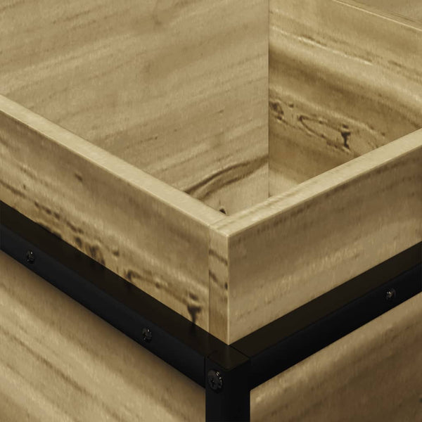 Pflanzkübel Kiefer Holz 80x40x50cm