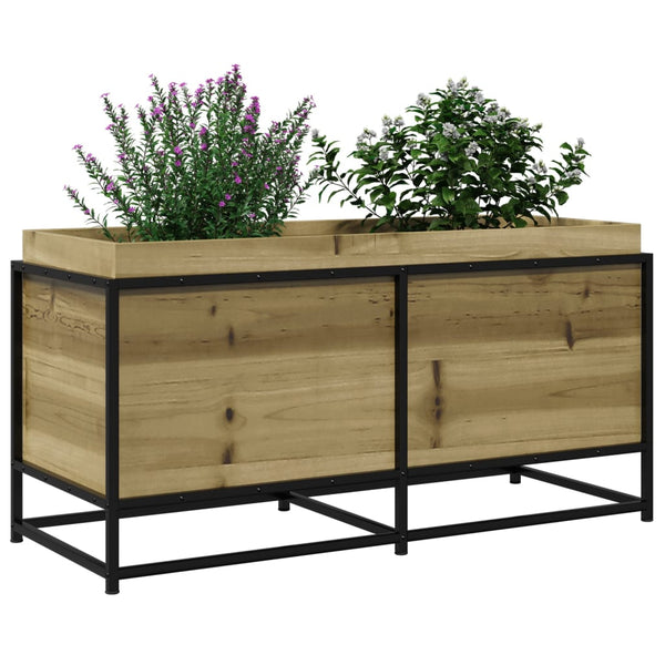 Pflanzkübel 100x40x50 cm, Kiefernholz Imprägniert