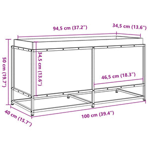 Pflanzkübel 100x40x50 cm, Kiefernholz Imprägniert