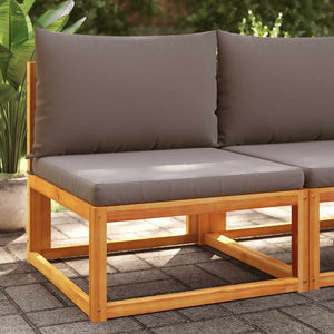 Gartensofa Akazie Holz & Seil